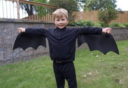 Easy DIY Bat Costume - Lifestyle