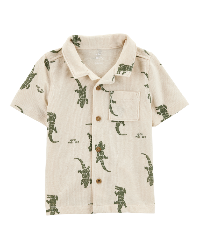 Button-down-printed-shirt