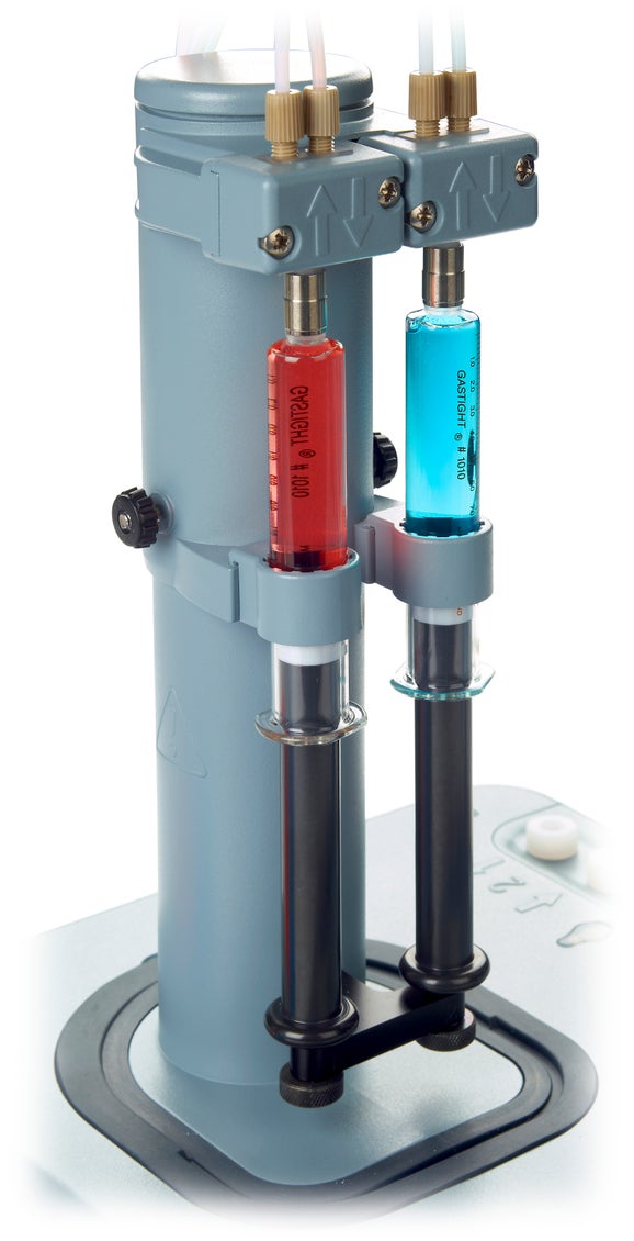 Dual syringe system on AT1000 automatic titrator&nbsp;with high resolution electronic burettes