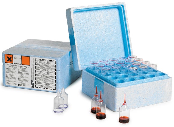 Dissolved Oxygen AccuVac® Ampules, LR, pk/25