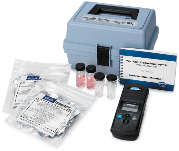 Pocket Colorimeter™ II, Chlorine, (Free and Total) plus pH