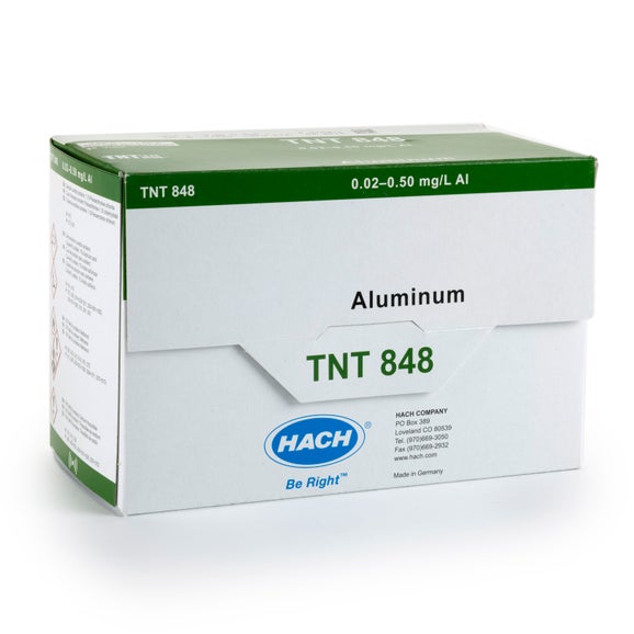 Aluminum TNTplus Vial Test (0.02-0.50 mg/L Al), 24 Tests