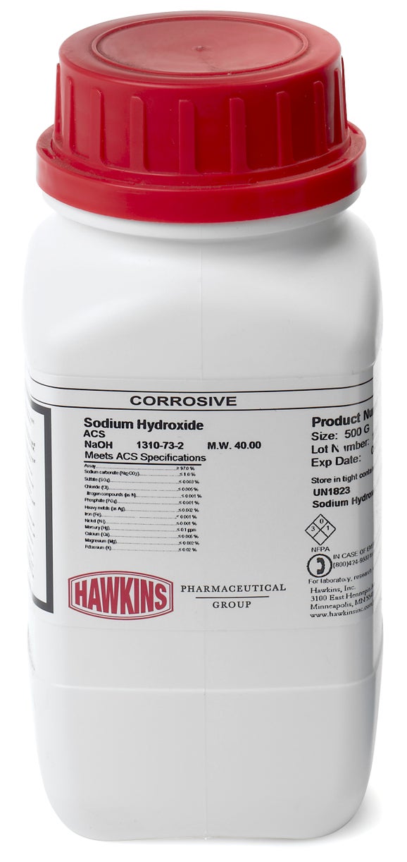 Sodium Hydroxide, 500 g