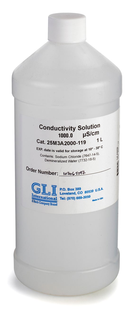 Conductivity Solution, 100-1000 µS/cm, 1 L