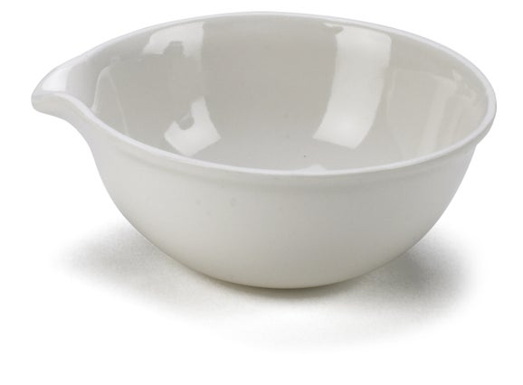 Dish, evaporating, porcelain, 250 mL