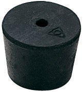 Stopper, Rubber, One Hole, Size 7, 1/pk
