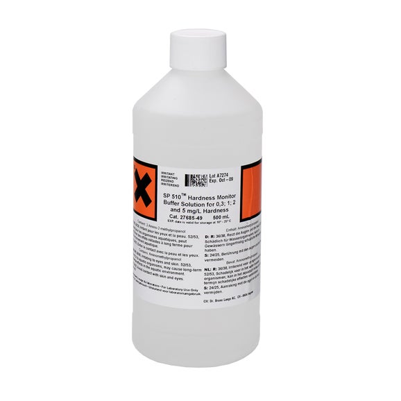 Hardness buffer solution for HACH SP510, 0.5l, 0.3,1,2,5 mg/l