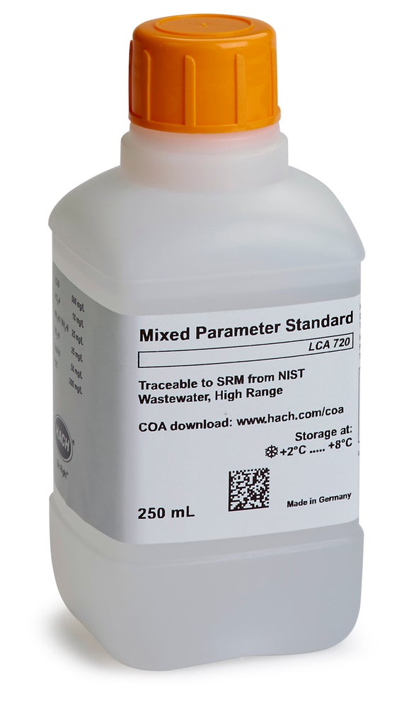 Mixed-Parameter Standard, NIST, Wastewater, High Range
