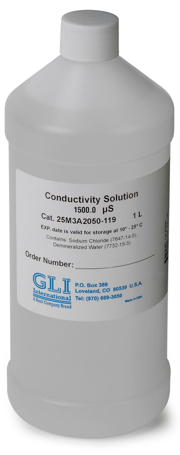 Conductivity Solution, 1000-2000 µS/cm, 1 L