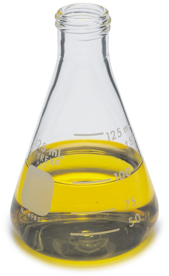 Glass Erlenmeyer Flask, 500 mL, with Screw Cap, 6 pack