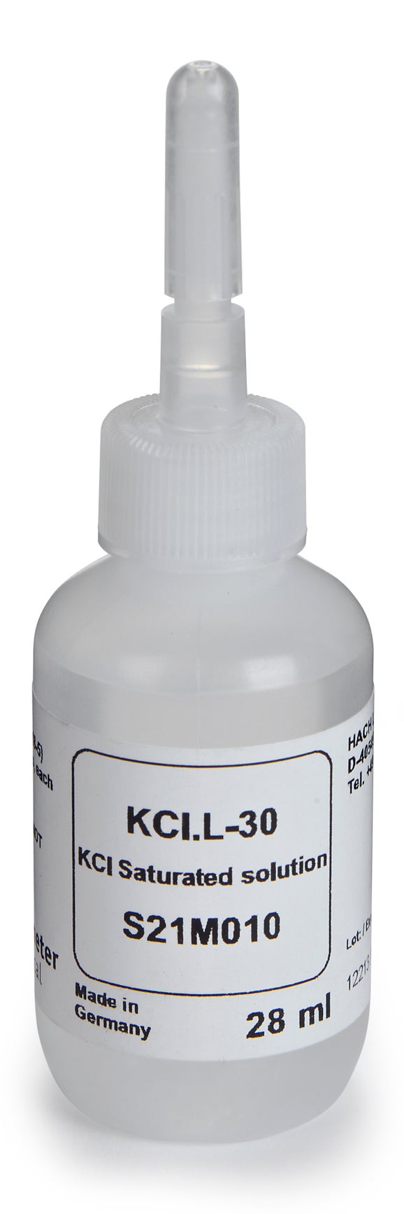 Potassium Chloride Solution, Saturated, 30 mL