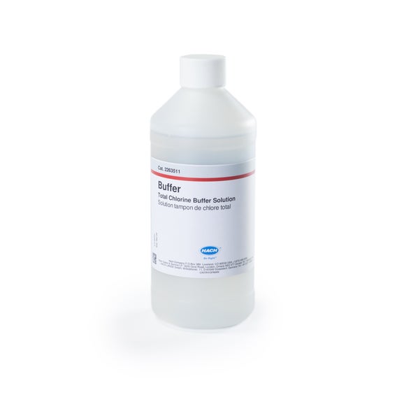 Total chlorine buffer solution for chlorine analyzer CL17/CL17sc (473 mL)