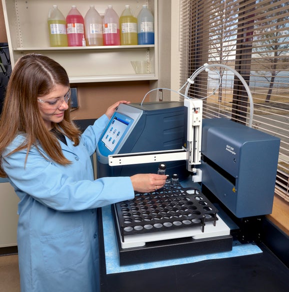 Using the Hach QBD1200 Laboratory TOC Analyzer and Autosampler in a Drinking Water Lab