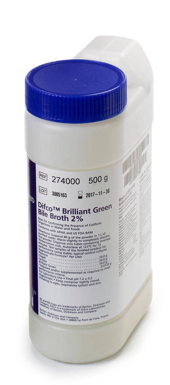 Brilliant green bile, dehydrated, 500 g