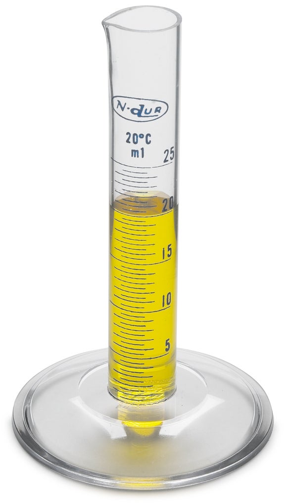 Cylinder, Graduated, Polycarbonate, 50 mL, 0.5 mL divisions