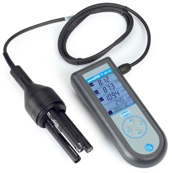Sension+ MM156 Portable Multi-Parameter Meter, Field Kit with Multi Sensor for pH, Conductivity, Salinity and Dissolved Oxygen (DO)