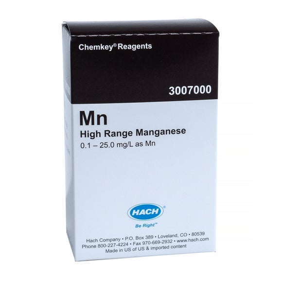 HR Manganese Chemkey® Reagents (box of 25)