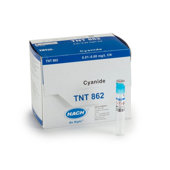 Cyanide TNTplus Vial Test (0.01-0.6 mg/L CN), 25 Tests