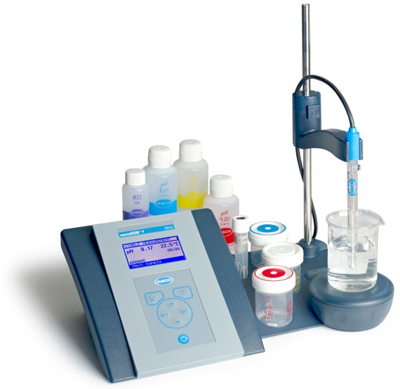 Sension+ PH3 Basic laboratory pH Kit for beverage, dairy, soils