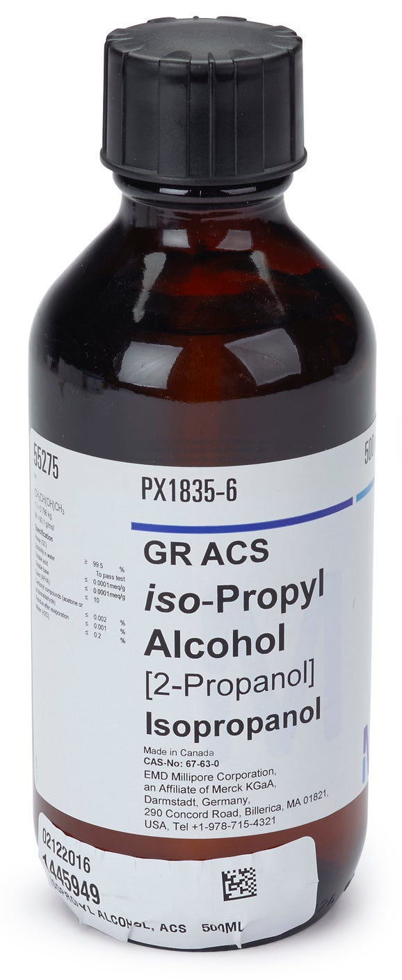 Isopropyl alcohol, 500 mL