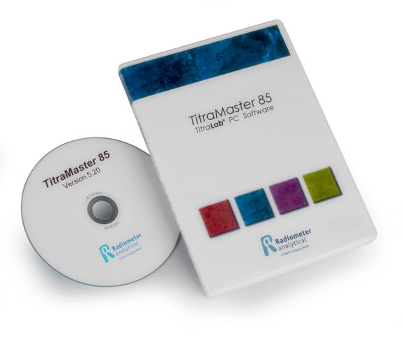 TitraMaster 85-FDA21  PC Software for TIM8xx & IONxxx, Bi-directional, FDA21CFR11 compliant (Radiometer Analytical)
