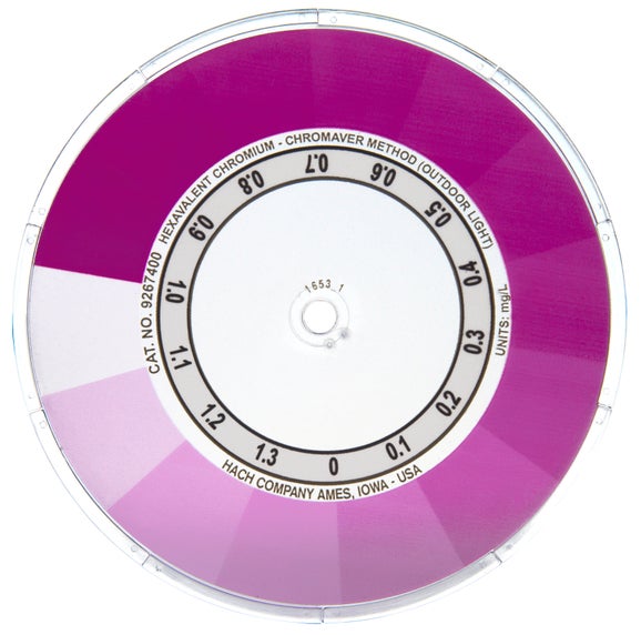 Color Disc Chromium, 0-1.3 mg/L Cr OL