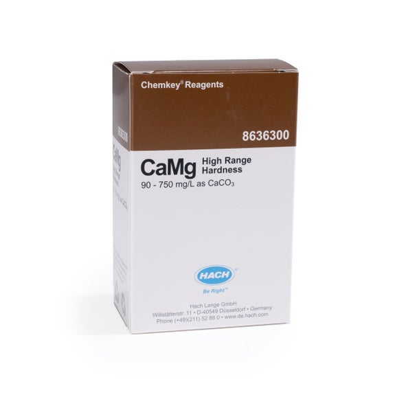 High Range Hardness Chemkey® Reagents (box of 25)