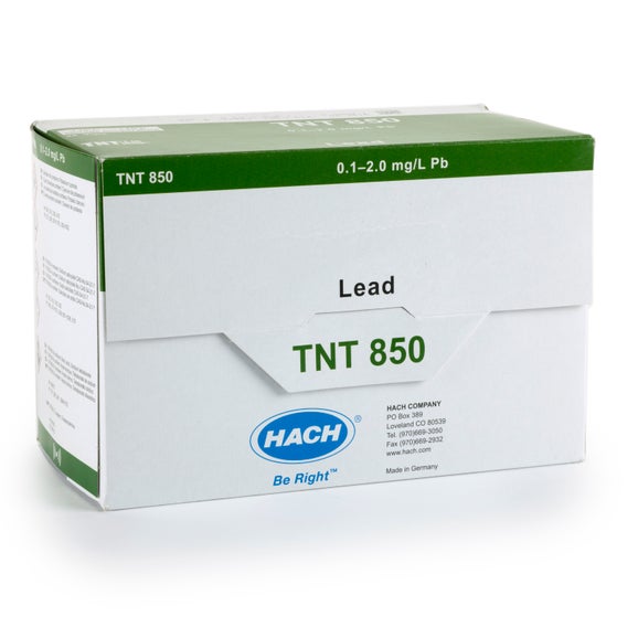 Lead TNTplus Vial Test (0.1-2.0 mg/L Pb), 25 Tests