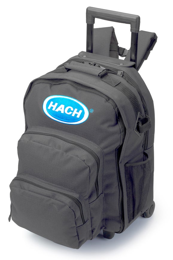 Large Backpack for Portable Instruments, Wheeled with Cases
