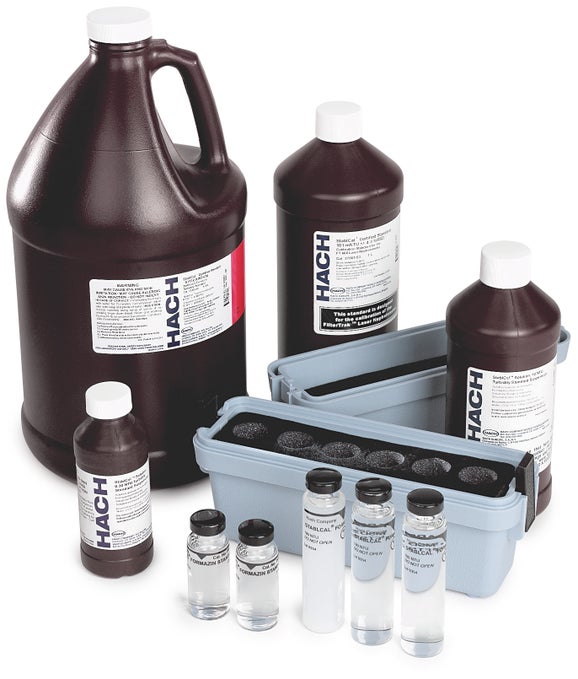 Stablcal® Turbidity Standards Calibration Kit, 2100AN / AN IS Turbidimeter, 100 mL bottles