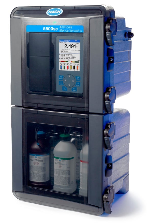 5500sc Ammonia Monochloramine Analyzer, 1 Channel Hach