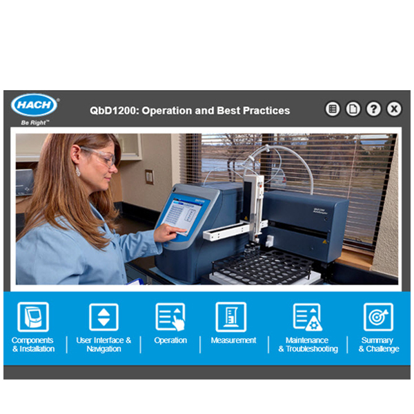 QBD1200 Laboratory TOC Analyzer Online Course | Hach