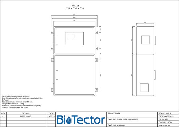 Hach BioTector B7000i Online TOC Analyzer, 0 - 10000 mg/L C, 1 stream, 115 V AC