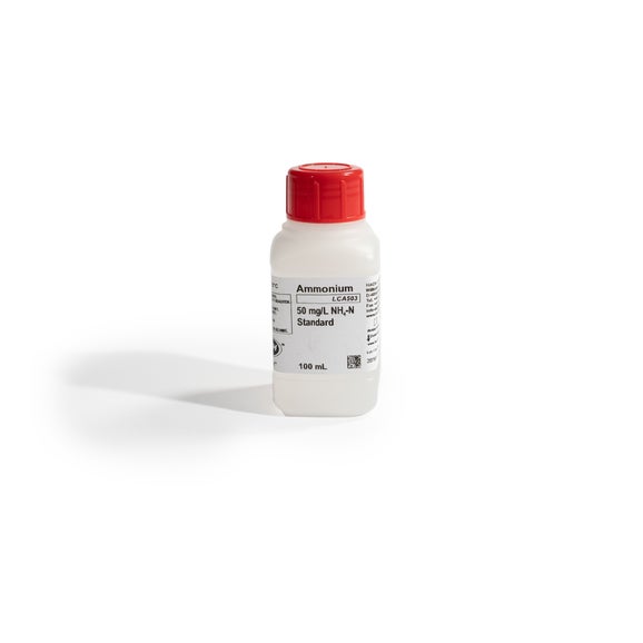 Ammonia Standard Solution 50 mg/L NH₃N, 100 mL Hach