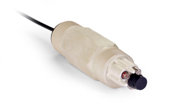ORP Encapsulated Sensor, LCP Body, Convertible, 5 Wire, Platinum Electrode Material, 30-ft Cable