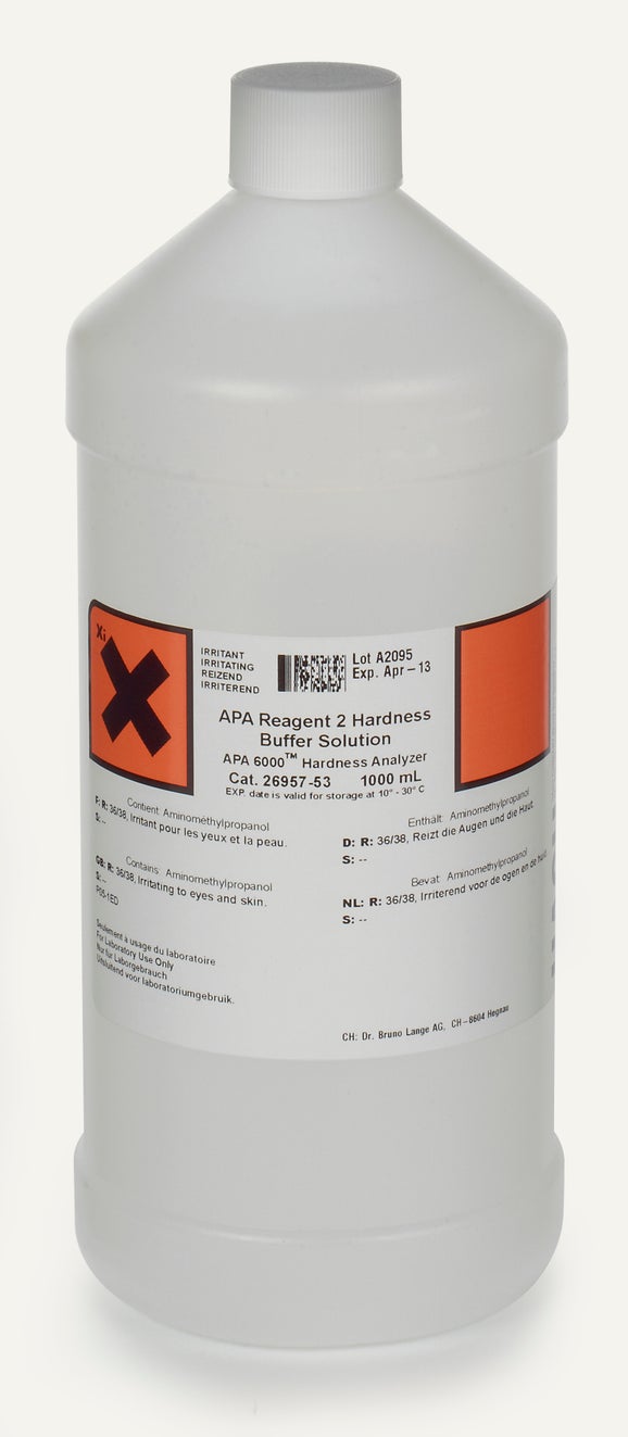 APA 6000 Hardness reagent 2, buffer solution, 1 L
