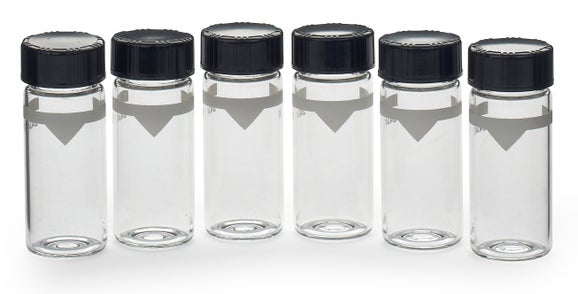 Portable Turbidimeter Sample Cells, pack of 6