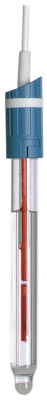 Radiometer Analytical PHC2051-8 Combination Red-Rod pH Electrode with robust glass sensor (glass body, BNC)