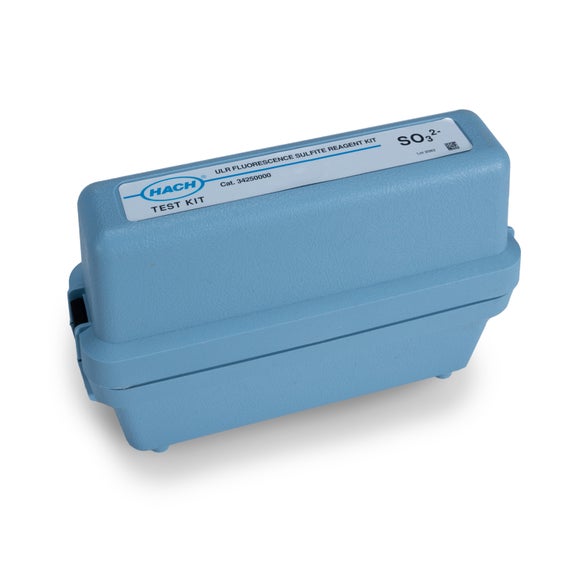 ULR Sulfite Fluorescence Test Kit, 6500 µg/L (ppb), 100 Tests Hach