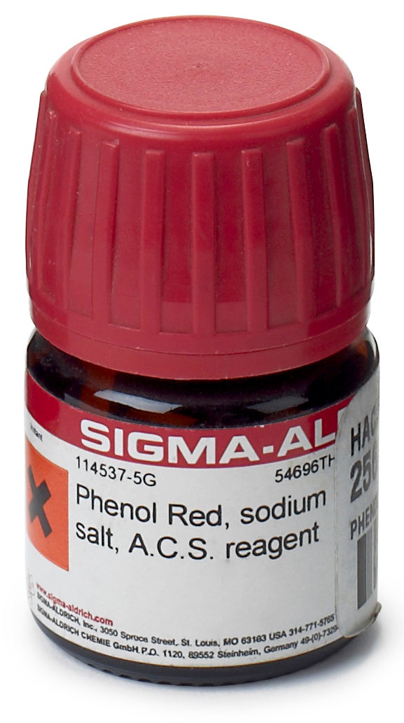 Phenol Red Sodium Salt, pH indicator 5 g