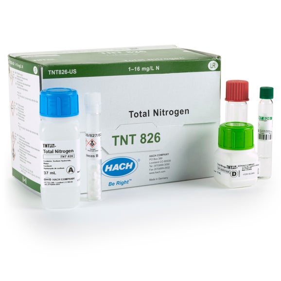 Nitrogen (Total) TNTplus Vial Test, LR (1-16 mg/L N), 25 Tests