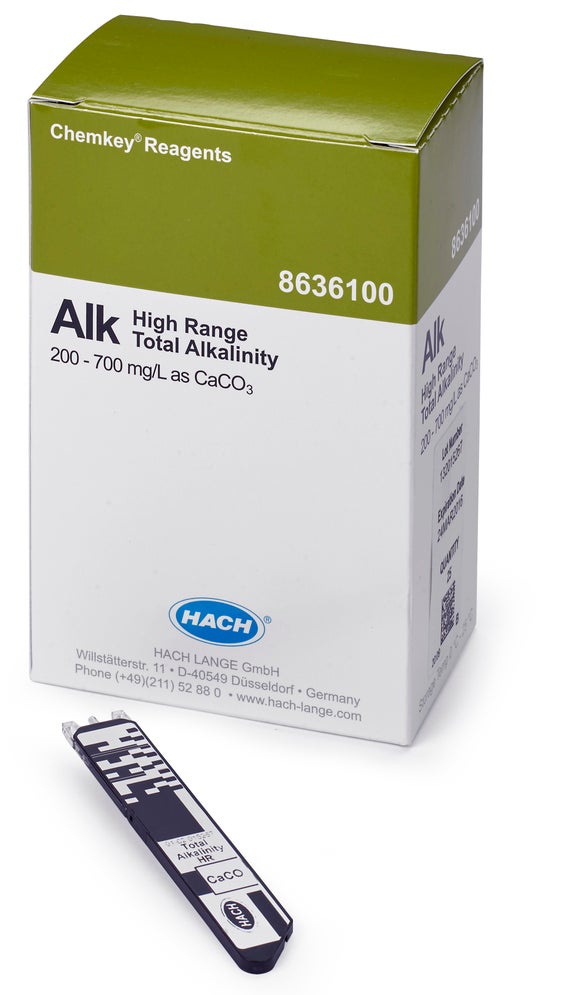 High Range Total Alkalinity Chemkey® Reagents (box of 25) 