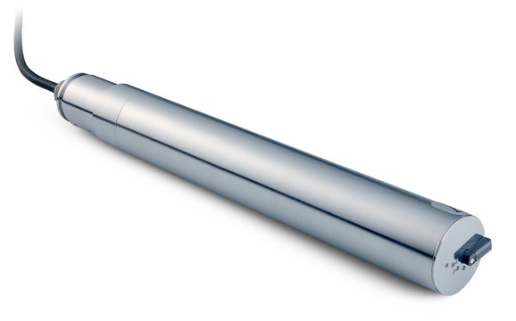 Stainless steel TSS W sc immersion probe with wiper for measurement in open&nbsp;basins and channels&nbsp;