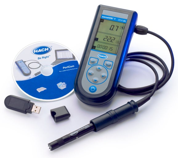 Sension+ DO6 DL Portable Dissolved Oxygen Meter with Data Logger without DO sensor