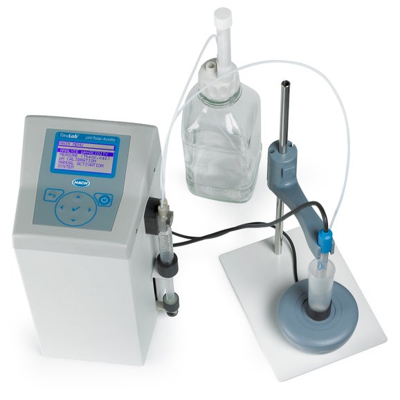 Titralab Automatic titrator for pH & total acidity in tomato sauce