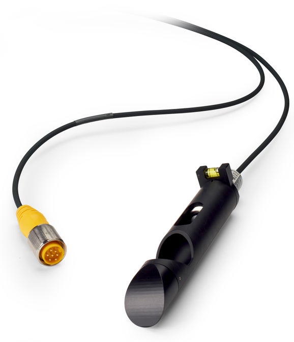 US9003 Ultrasonic In-pipe Sensor, 9.1 m (30 ft) cable with connector. For use with FL900 Logger.