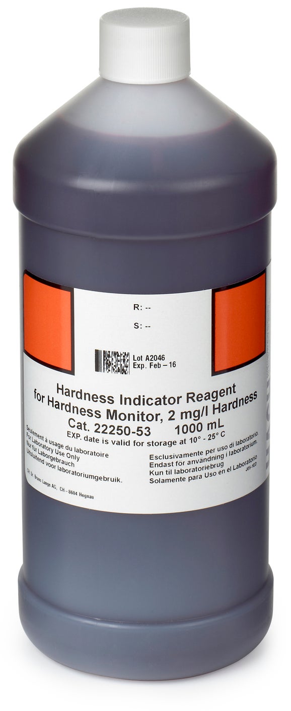 Hardness indicator solution for HACH SP510, 1l, 2 mg/l