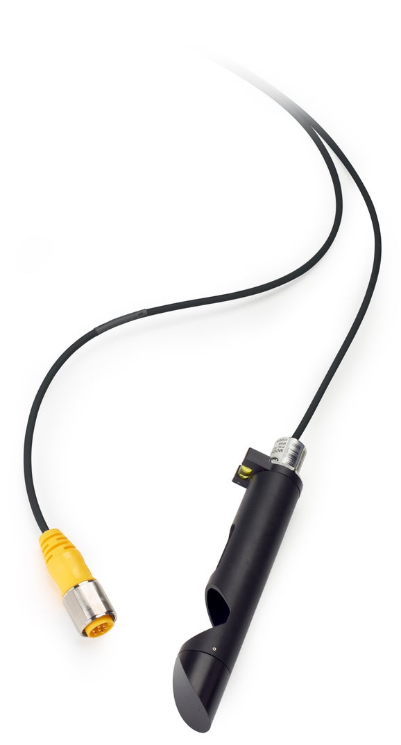 US9003 Ultrasonic In-pipe Sensor, 9.1 m (30 ft) cable with connector. For use with FL900 Logger.