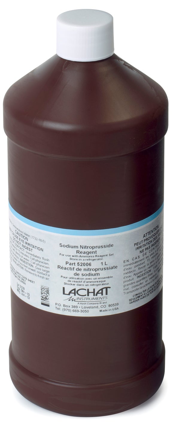 Sodium Nitroprusside Reagent, 1 L