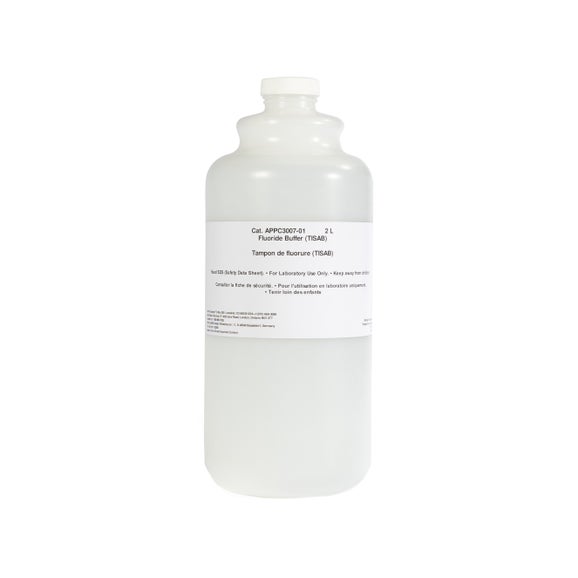 Buffer Solution (TISAB) for EZ3007 Fluoride Analyzer, 2 L